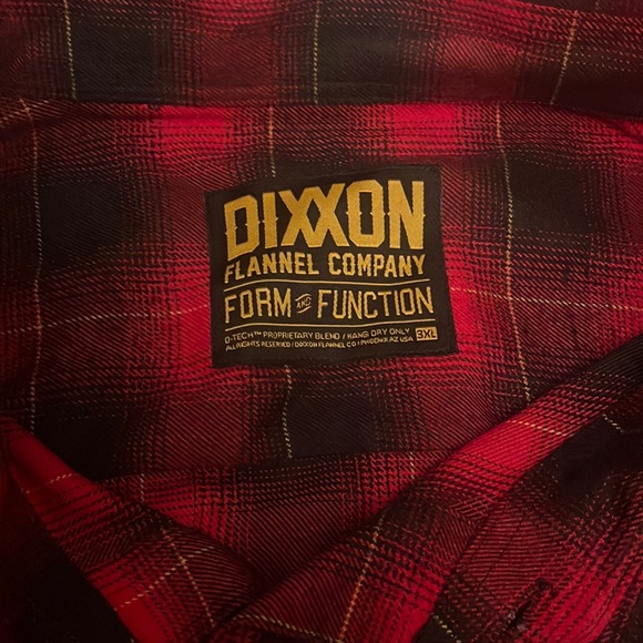Dixxon Flannel Company Form and Function mens L/S. NWOT - Picture 2 of 10